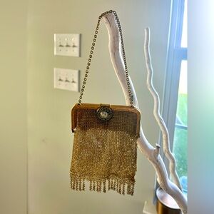 Antique Flappers Chain Mail Mesh Purse 1920’s, EUC, RARE FIND